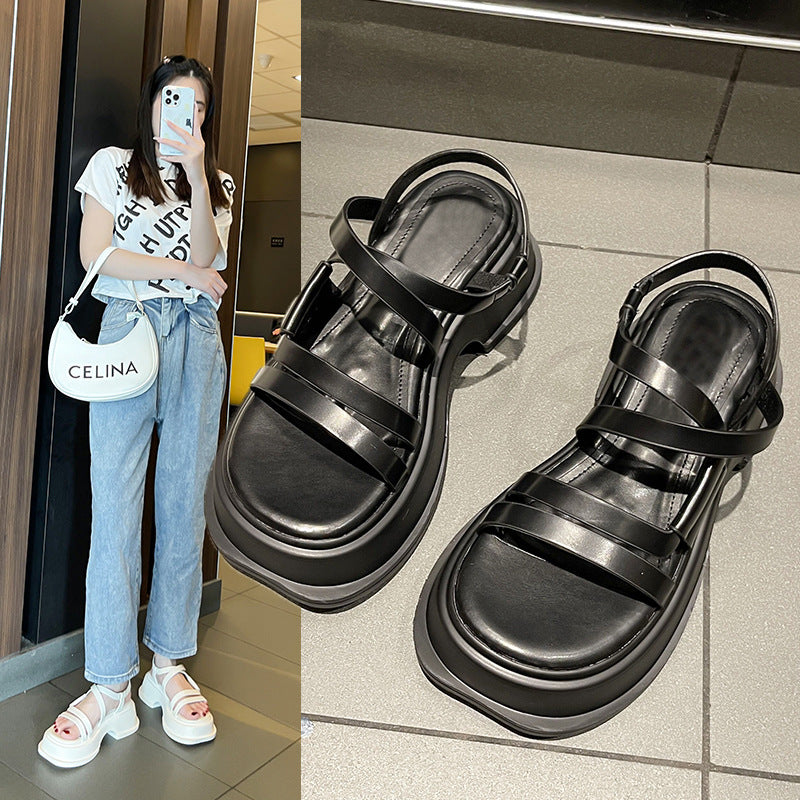 Women's Korean Style Open Toe For Fashion Sandals
