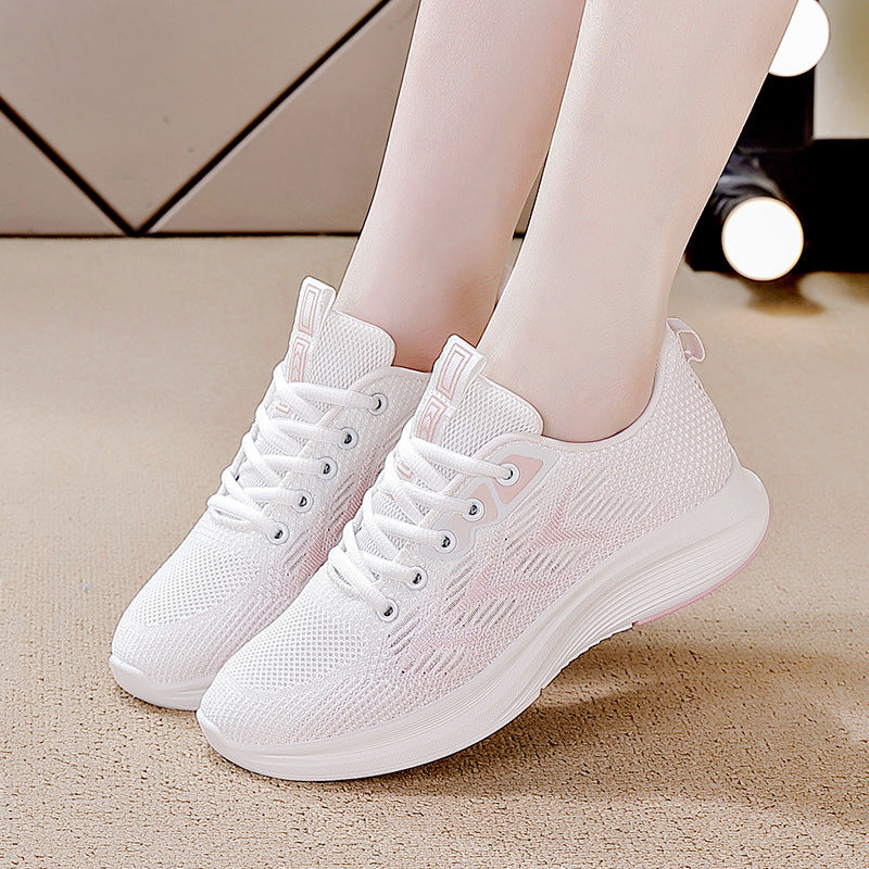 Women's Flat Breathable Leisure Travel Soft Bottom Sneakers