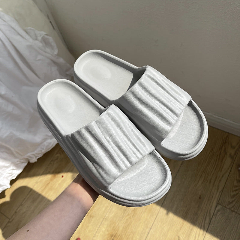 Women's & Men's Summer Couple Indoor Household Soft Bottom Bathroom House Slippers