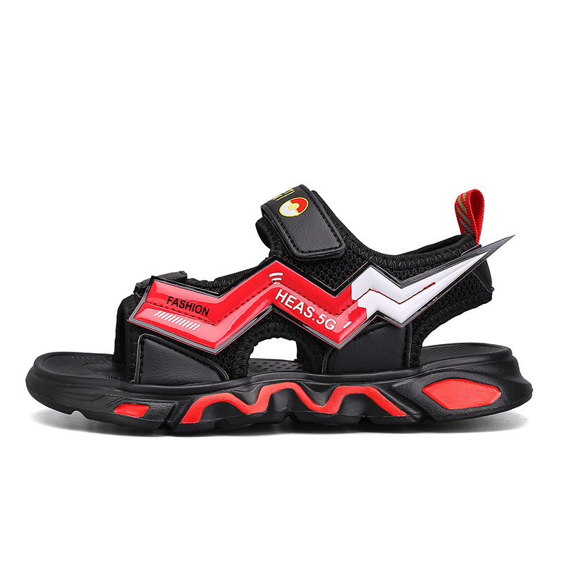 Children's Summer Boys Medium Big Beach Sandals