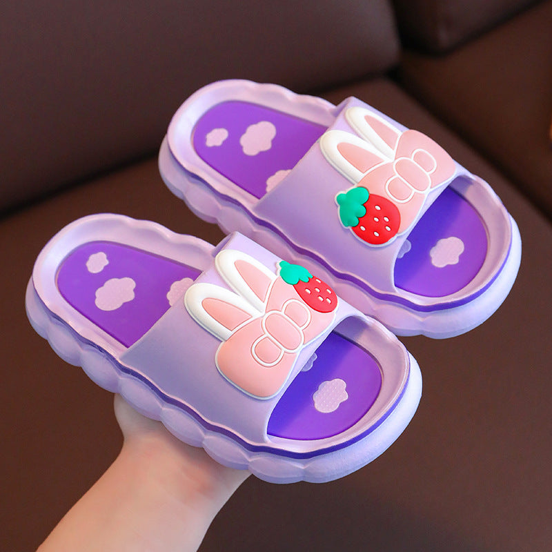 Chaussures d'été pour enfants avec nœud papillon pour femmes, petites et mignonnes princesses