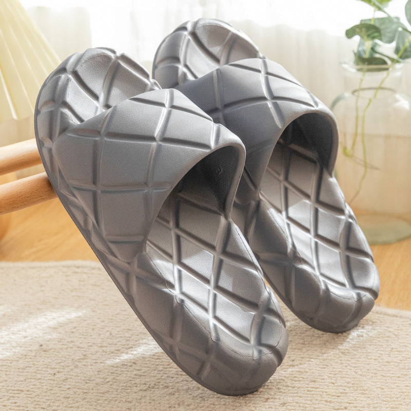 Women's Couple Cute Bear Claw Outer Wear House Slippers