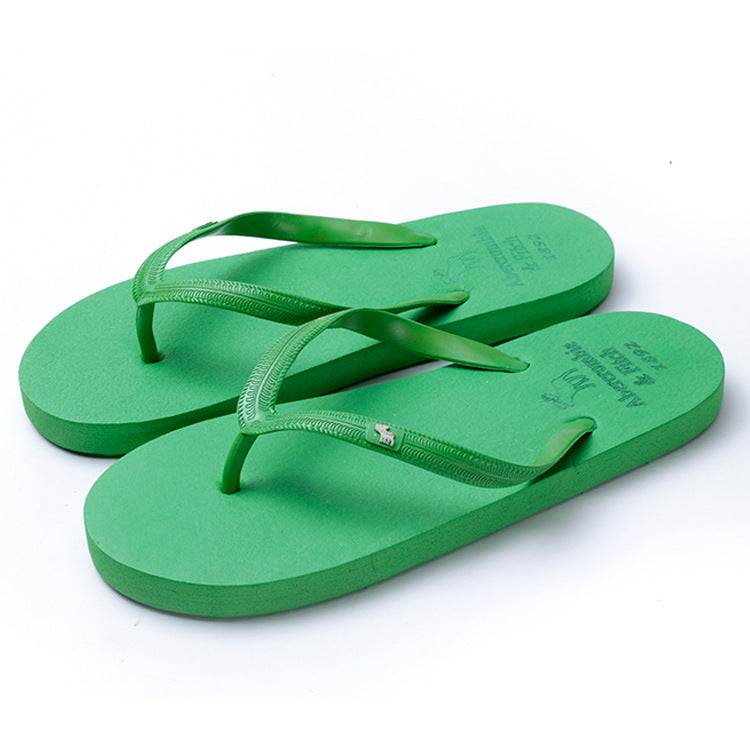 Herren-Strand-Flip-Flops, rutschfeste Outdoor-Flip-Flops mit Hirschmotiv