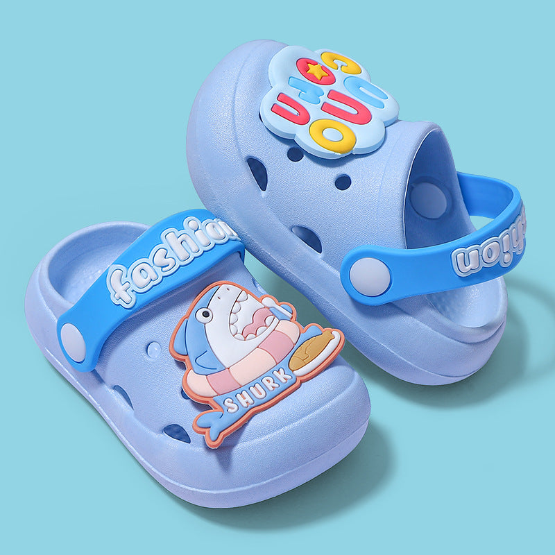 Children's Summer Hole Cartoon Home Wear Soft Kid's Shoes