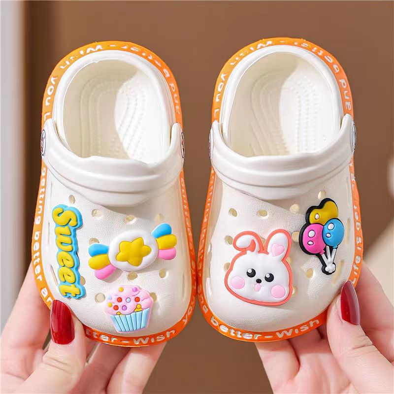 Chaussures d'intérieur pour enfants garçons semelle souple bébé plage enfants