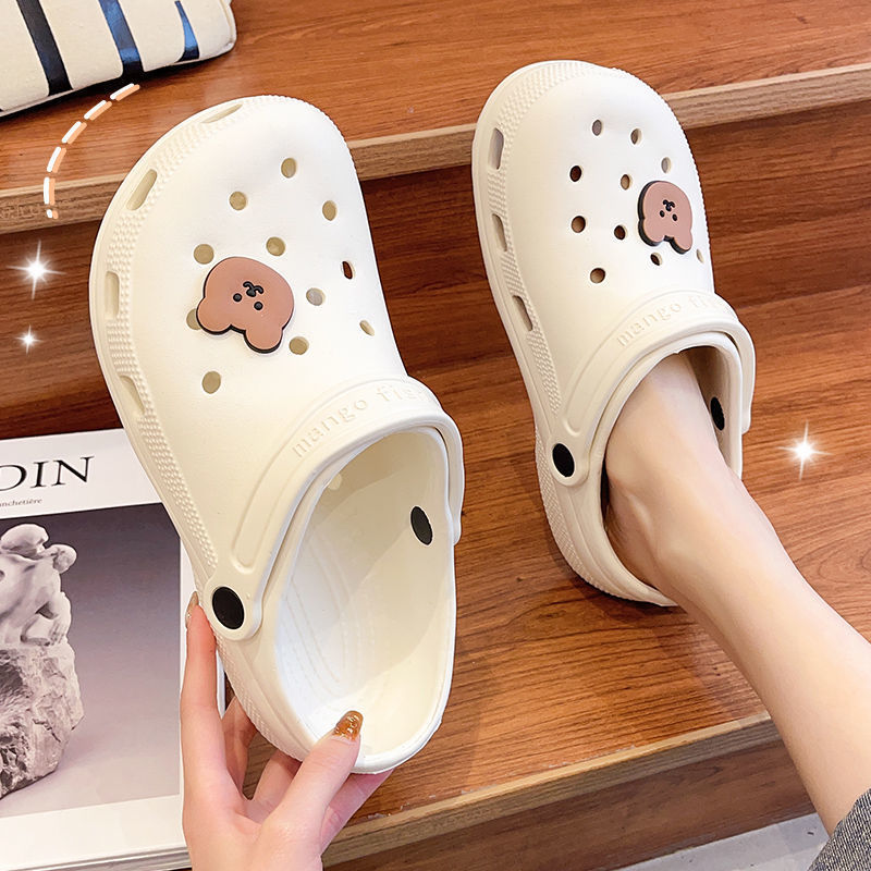 Women's Cute Cartoon Hole Fashion Outer Wear Women's Shoes