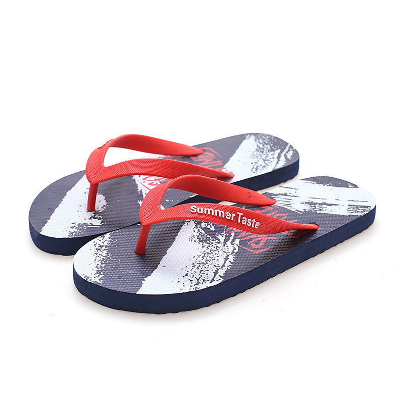 Herren Sommer Trendy Einzigartige Weiche Unterseite Flip-Flops Einfache Flip Flops