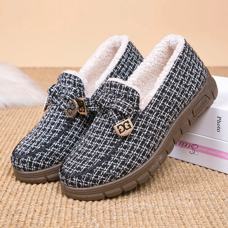 Women's Winter Old Cloth Soft Soled Veet Thick Mother Women's Shoes