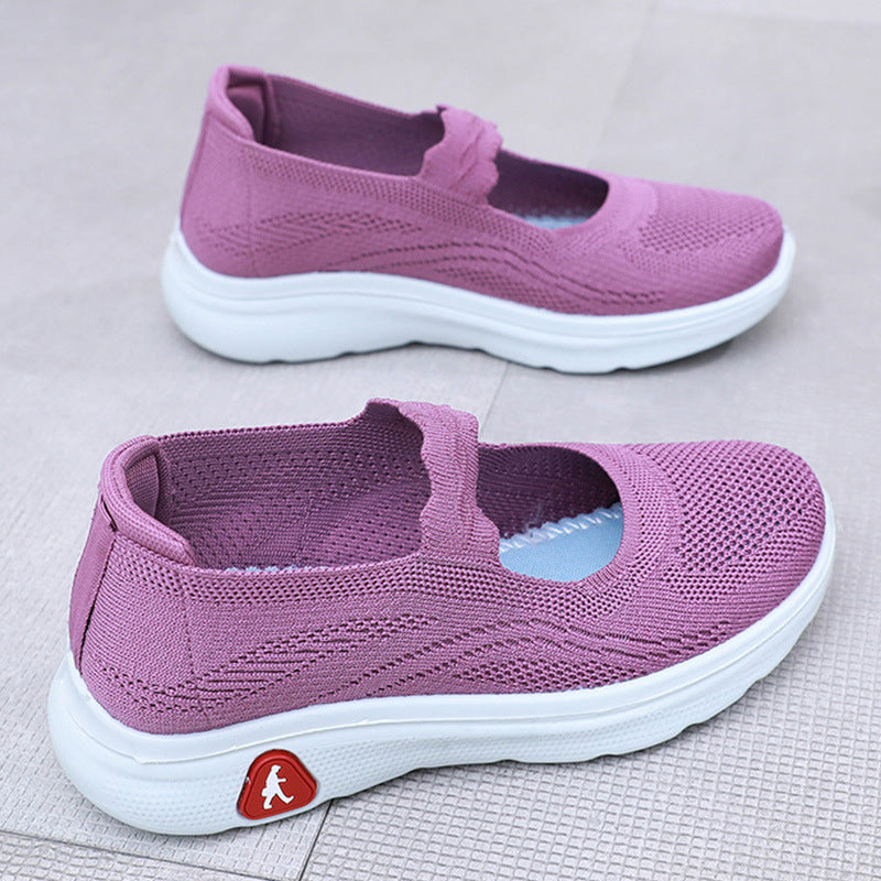 For The Elderly Mother's Soft Bottom Casual Shoes