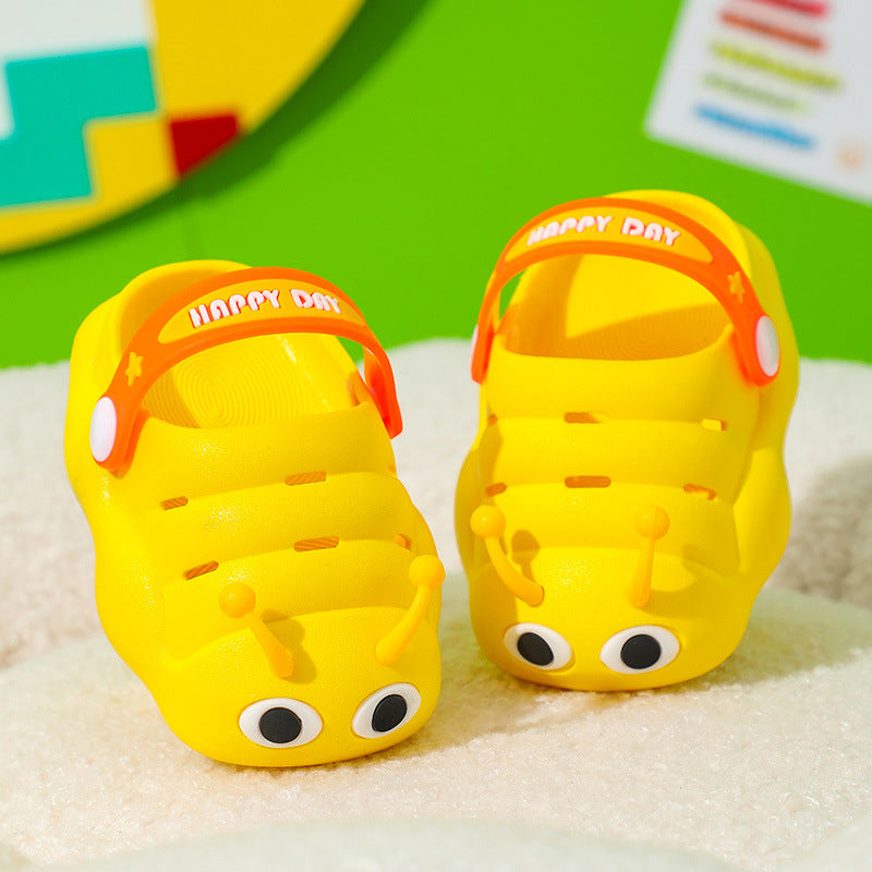 Children's Summer Caterpillar Hole Boys Infant Soft Sandals