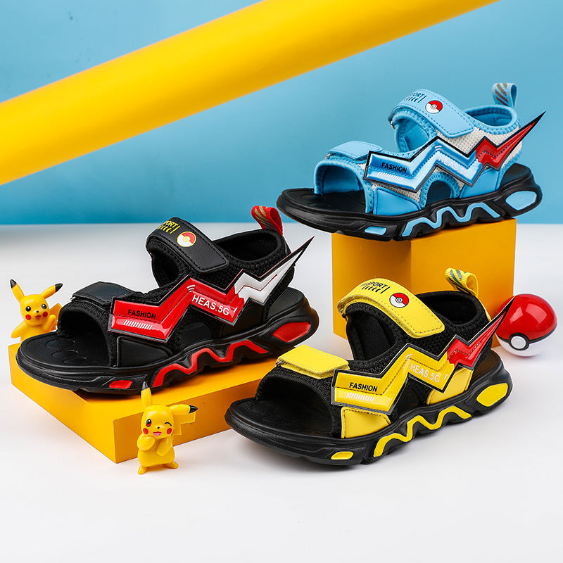 Children's Summer Boys Medium Big Beach Sandals