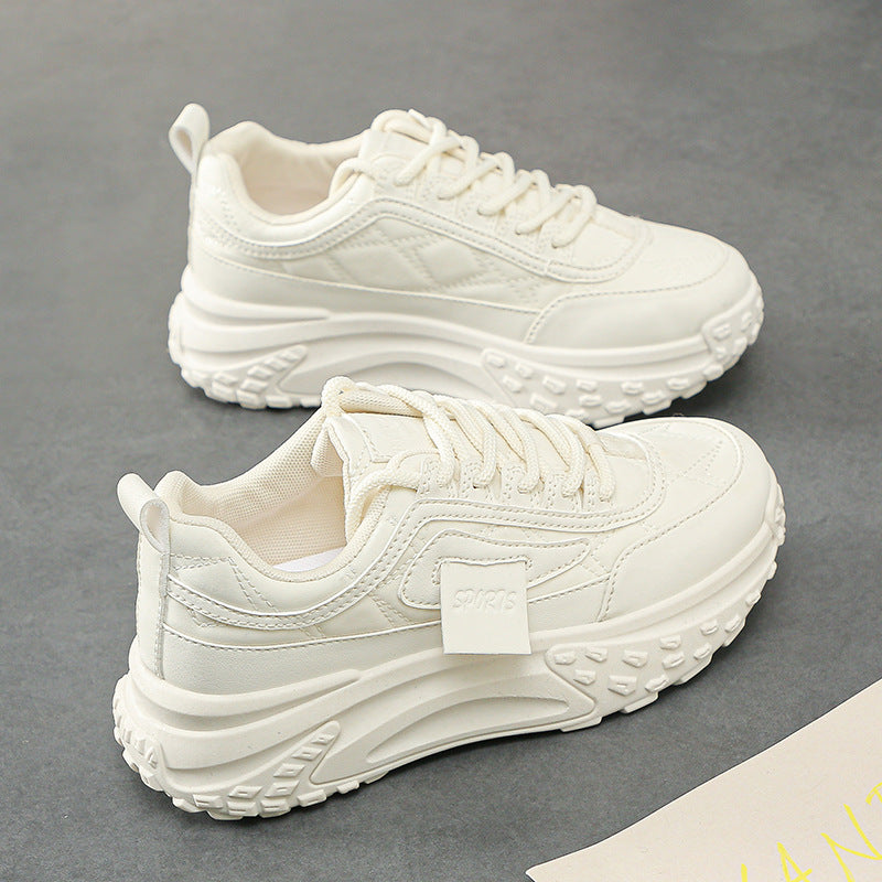 Popular Women's Platform Dad Korean Comfortable Sneakers