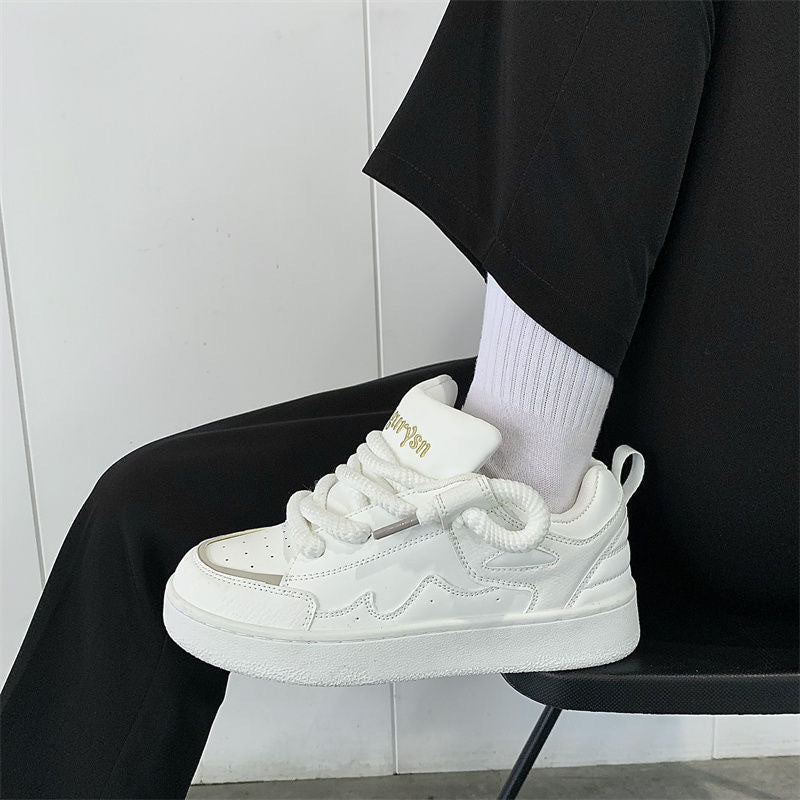 Women's Summer Niche Bread White Korean Style Versatile Sneakers