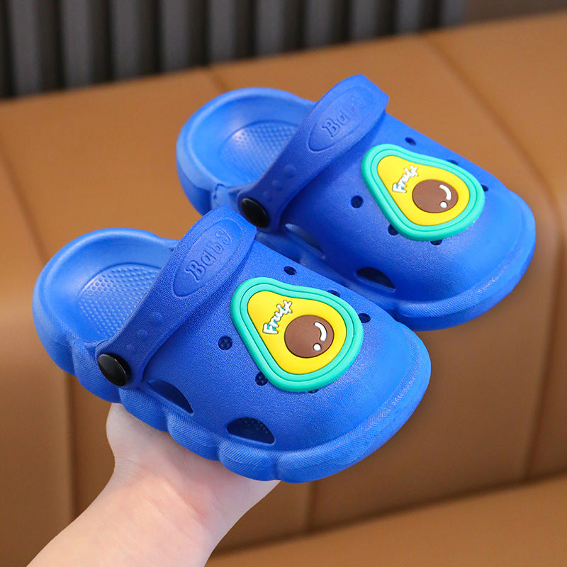 Children's Cute Fruit Indoor Soft Bottom Household Sandals