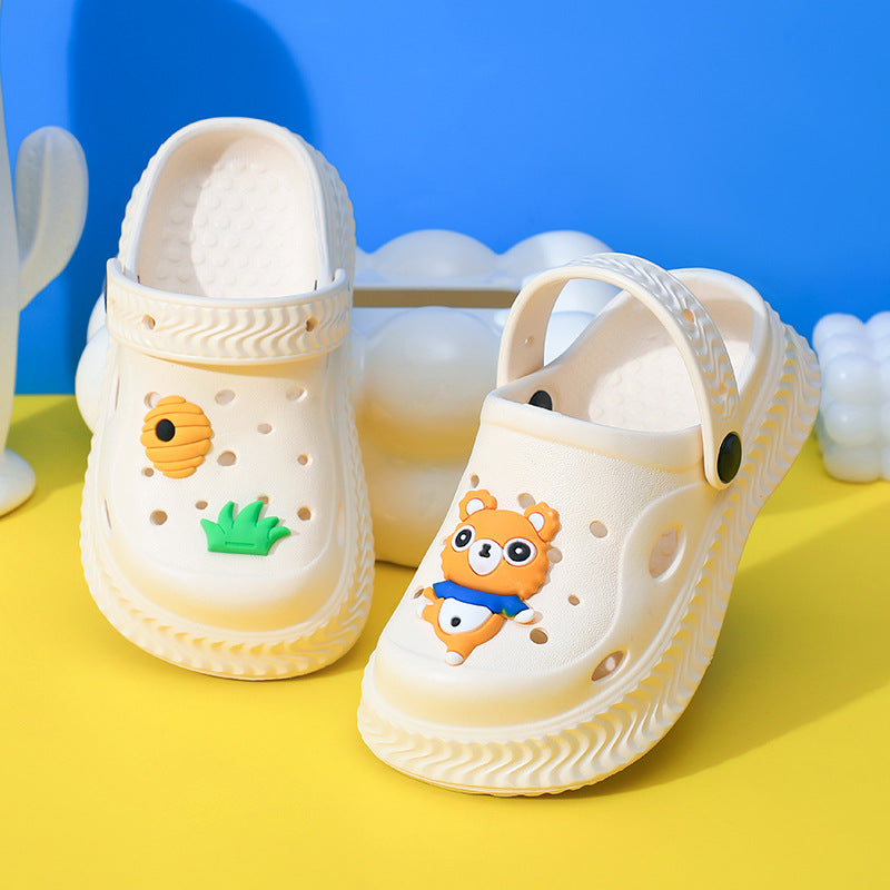 Children's Summer Outdoor Soft Bottom Cute Breathable Cartoon Kid's Shoes