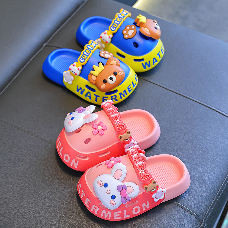 Children's Summer For Outdoor Soft Bottom Hole Sandals