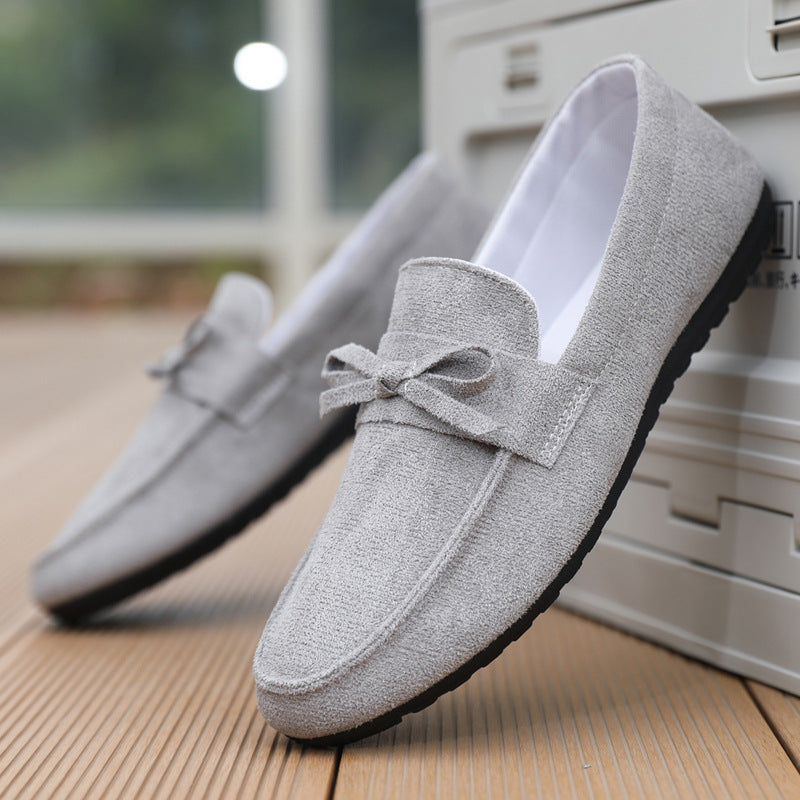Men's Autumn Cloth Slip-on Lazy Plus Size Loafers