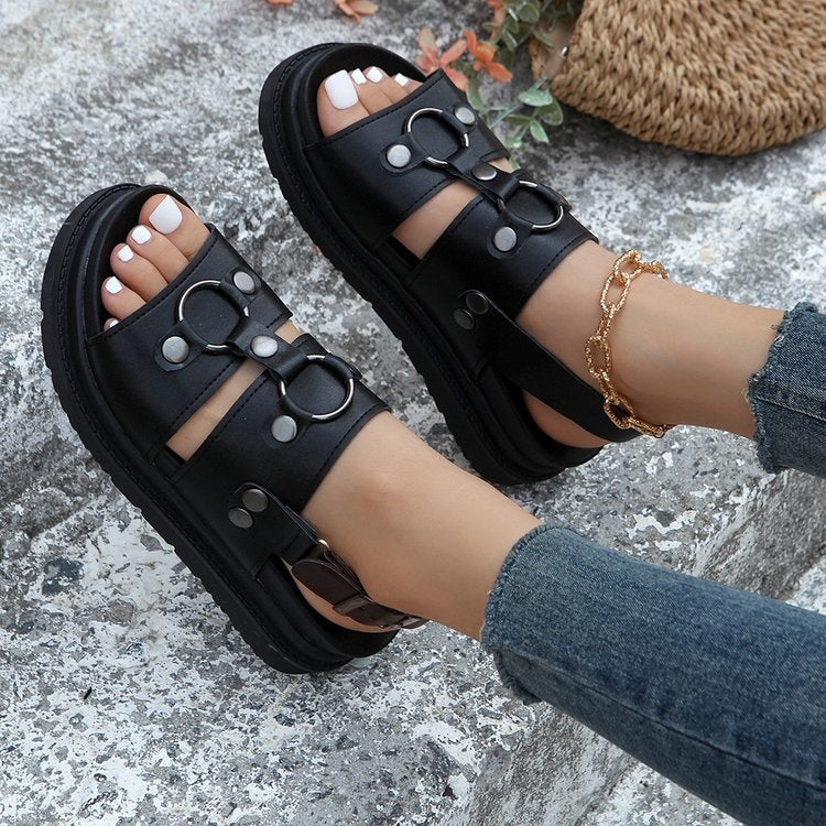 Women's Summer Outdoor Wear Platform Fashion Roman Sandals