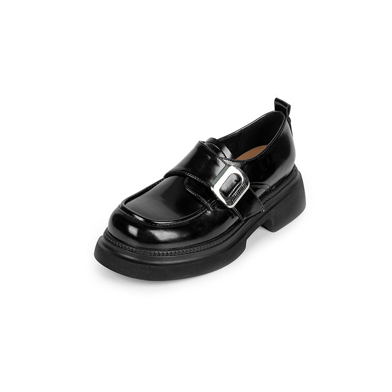 Bottom Small Female College Style Muffin Loafers