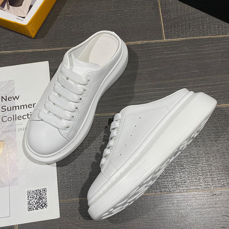 Women's Cap Semi Counter Quality White Couple Casual Shoes