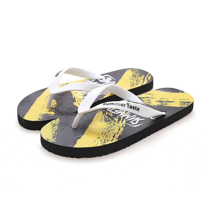 Herren Sommer Trendy Einzigartige Weiche Unterseite Flip-Flops Einfache Flip Flops