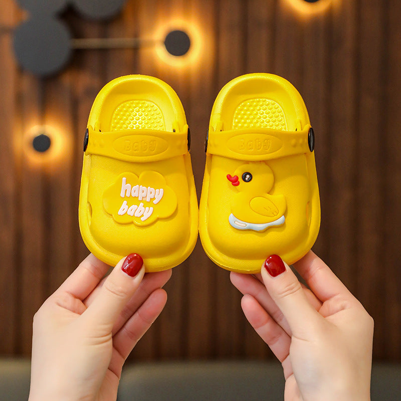 Chaussures pour enfants à semelle souple pour salle de bain et maison pour garçons