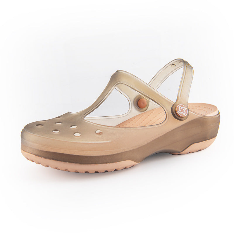 Women's Summer Outdoor Thick Bottom Non-slip Seaside Sandals