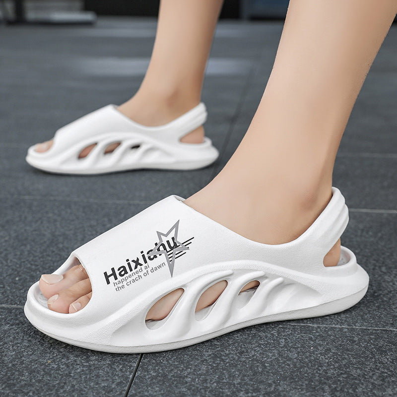 Summer Plus Size Couple Breathable Outer Sandals