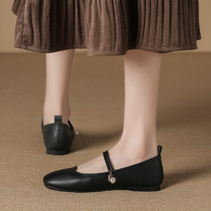 Women's Low-cut Flat Pumps Korean Style Shopping Women's Shoes