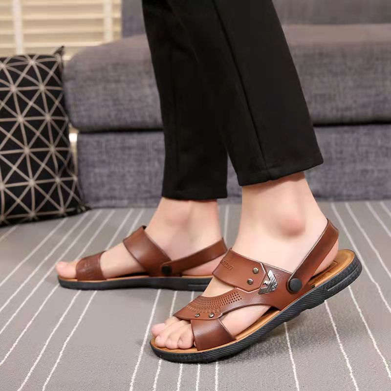 Men's Summer Soft Bottom Dual Purpose Outerwear Sandals