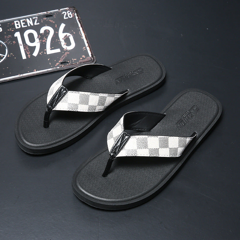 Men's Summer Outdoor Soft Bottom Wear Resistance Flip Flops