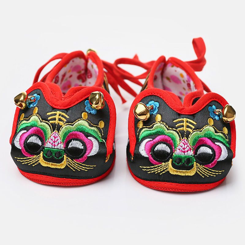 Handmade Soft Bottom Embroidery Years Old Kid's Shoes