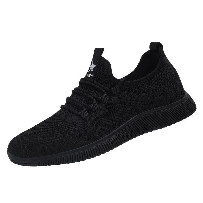 Men's Summer Trendy Mesh Breathable Flying Woven Sneakers