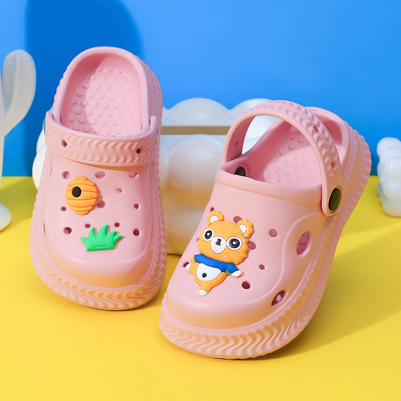 Children's Summer Outdoor Soft Bottom Cute Breathable Cartoon Kid's Shoes