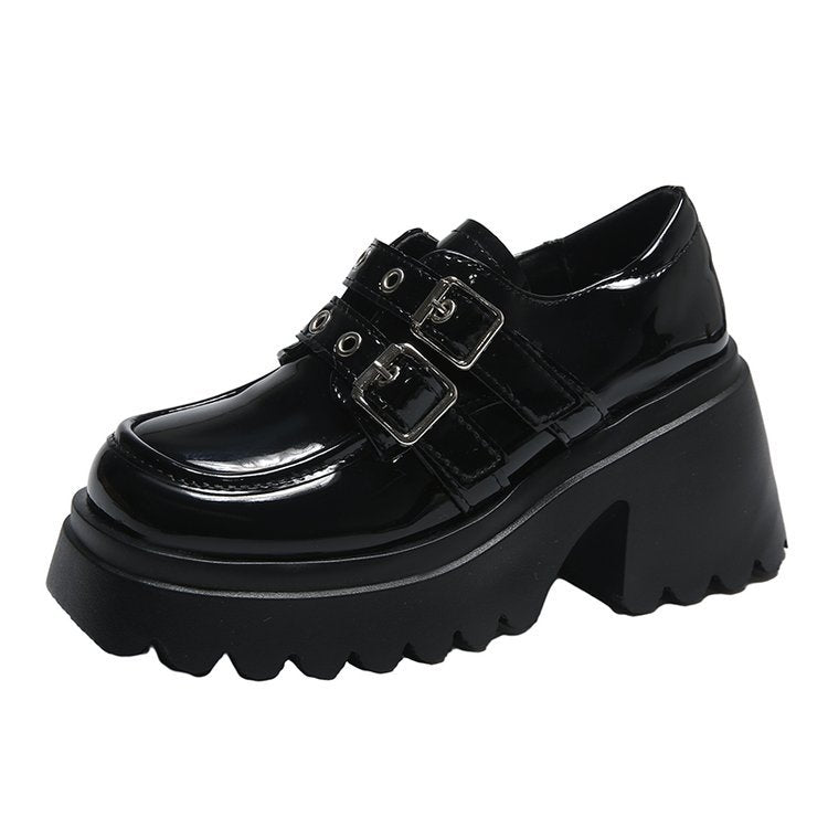 Women's Platform Spring Buckle Raise The Bottom Women's Shoes