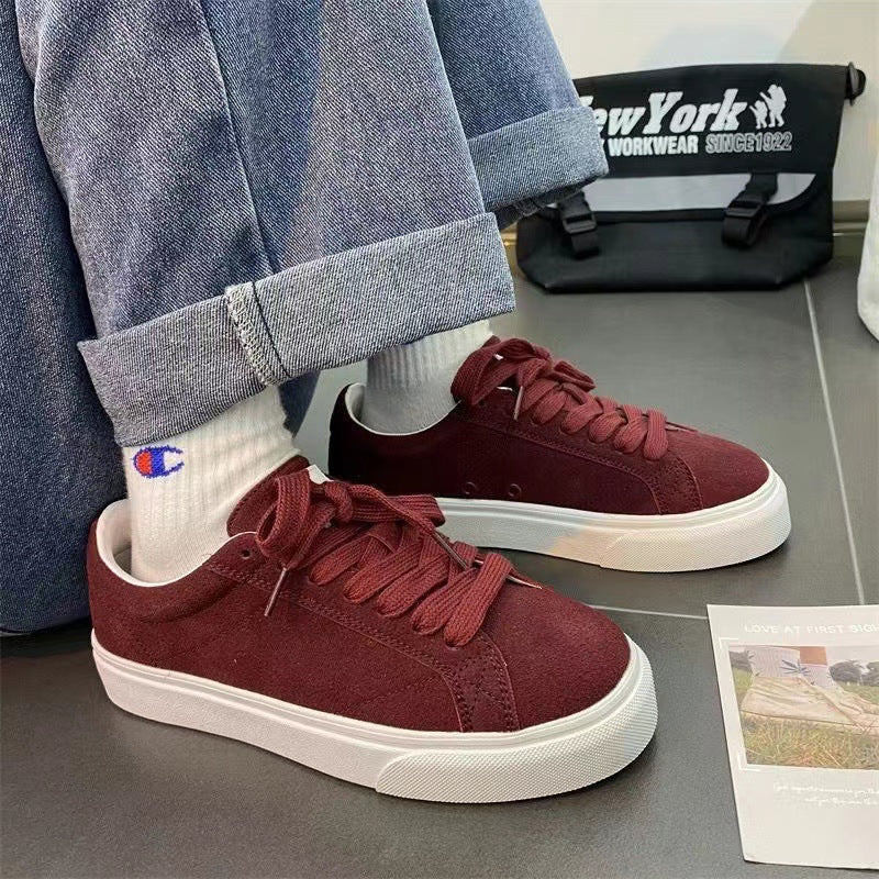 Men's Style Street Fashion Skateboard Male College Retro Sneakers