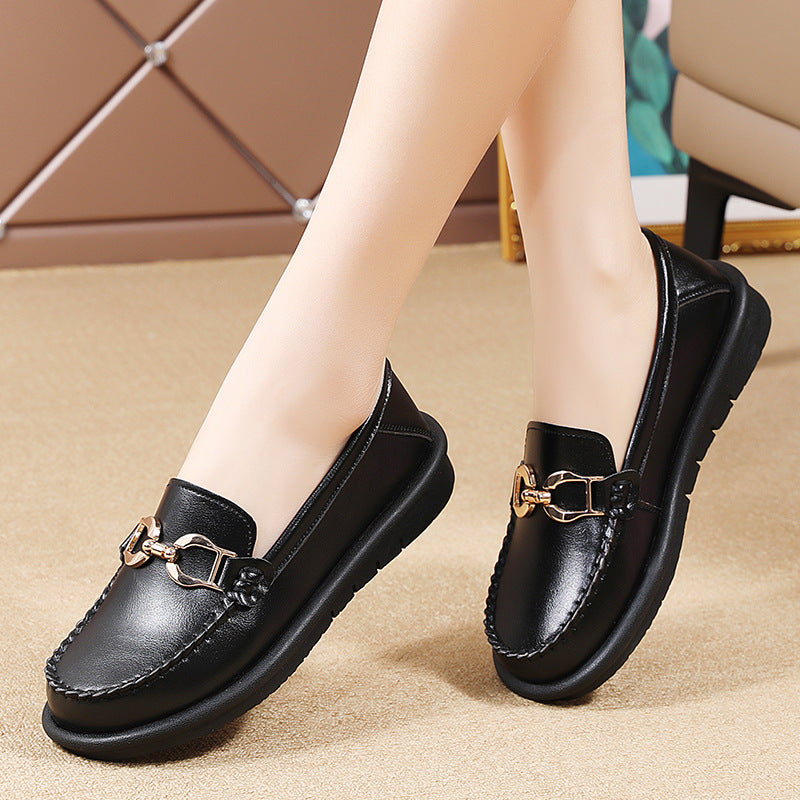 Women's Korean Style Soft Bottom Pumps Flat Loafers