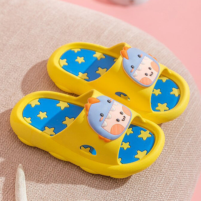 Sandales d'été pour garçons avec motif princesse de dessin animé mignon pour enfants