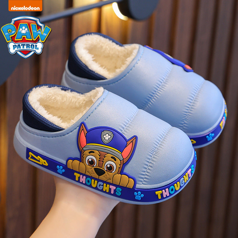 Children's Paw Patrol Cotton Bag Warm With Veet Toddler Kid's Shoes