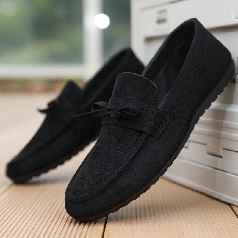 Men's Autumn Cloth Slip-on Lazy Plus Size Loafers