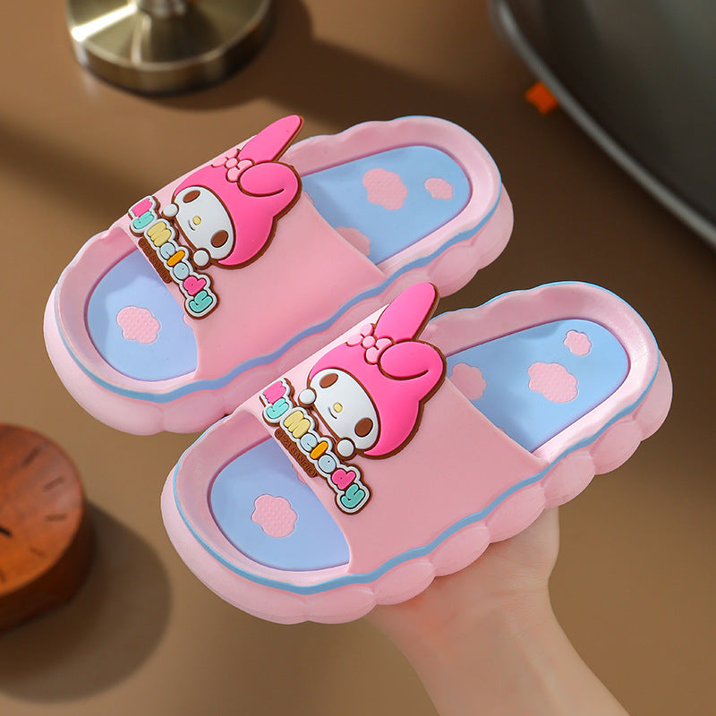 Chaussures d'été pour enfants avec nœud papillon pour femmes, petites et mignonnes princesses