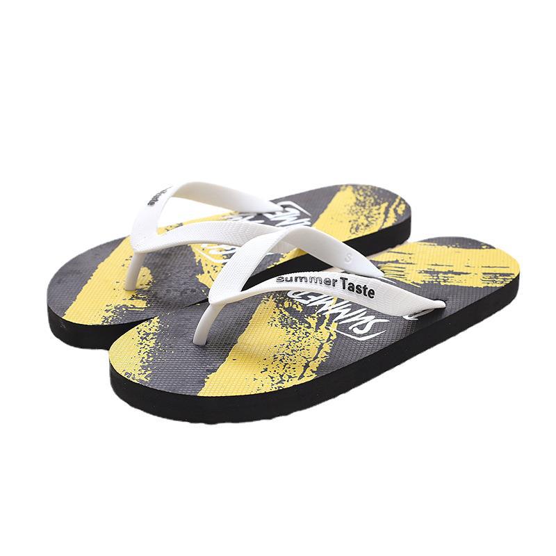 Herren Sommer Trendy Einzigartige Weiche Unterseite Flip-Flops Einfache Flip Flops