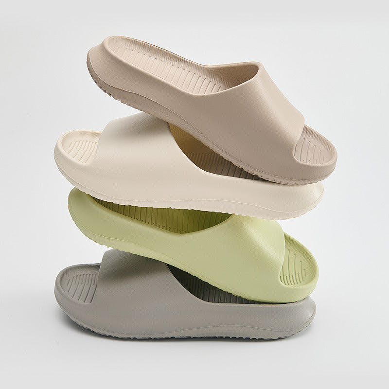 Women's Summer High Elastic Home Non-slip Simple High-grade Slippers
