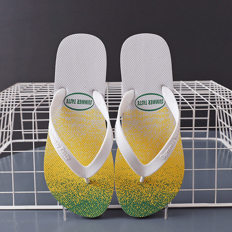 Herren Sommer Outdoor Flip-Flops Strand Leichte Mode Koreanische Flip-Flops