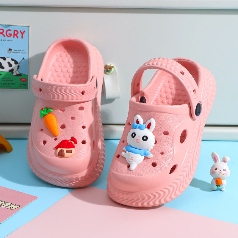 Children's Summer Outdoor Soft Bottom Cute Breathable Cartoon Kid's Shoes