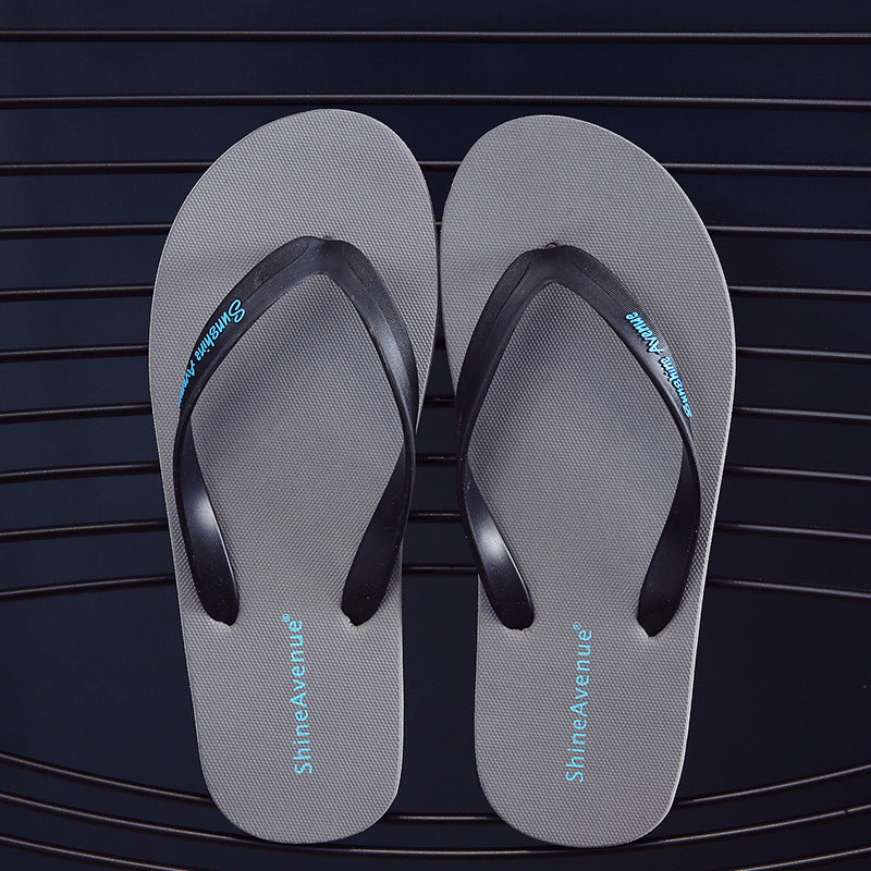 Men's Korean Fashion Outdoor Beach Personality Flip-flops Flip Flops