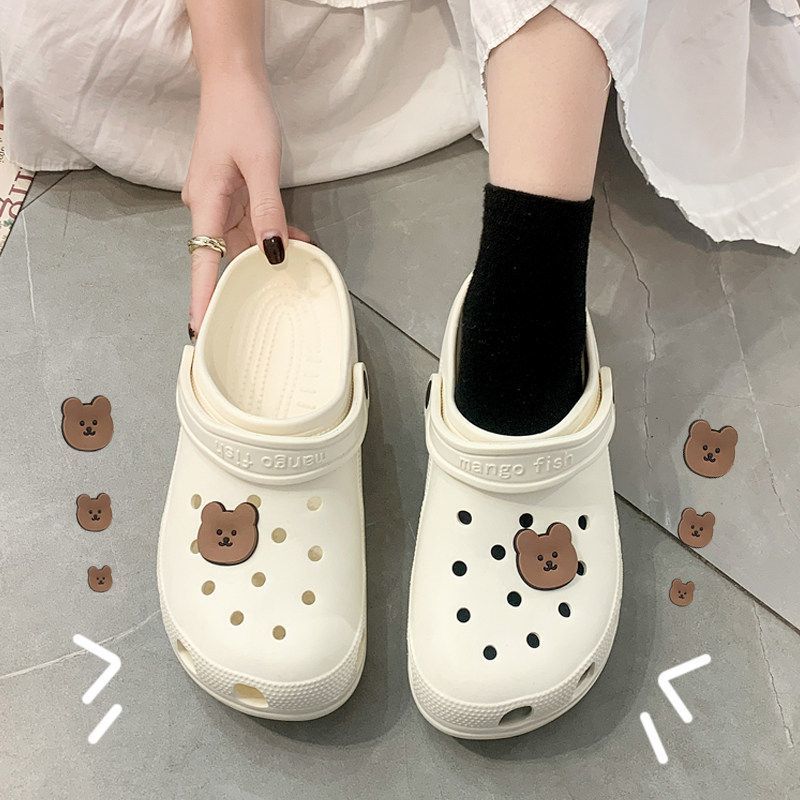 Women's Cute Cartoon Hole Fashion Outer Wear Women's Shoes