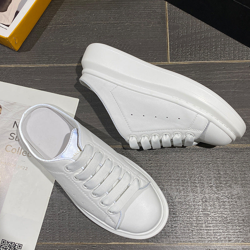 Women's Cap Semi Counter Quality White Couple Casual Shoes