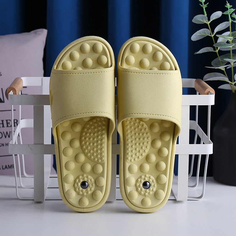 Zapatillas de acupuntura con imán antideslizante para Hotel de cuatro vías para casa interior para mujer y hombre