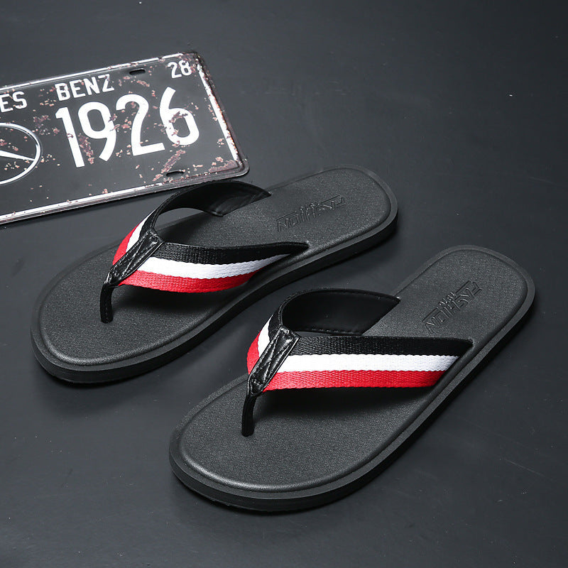 Men's Summer Outdoor Soft Bottom Wear Resistance Flip Flops